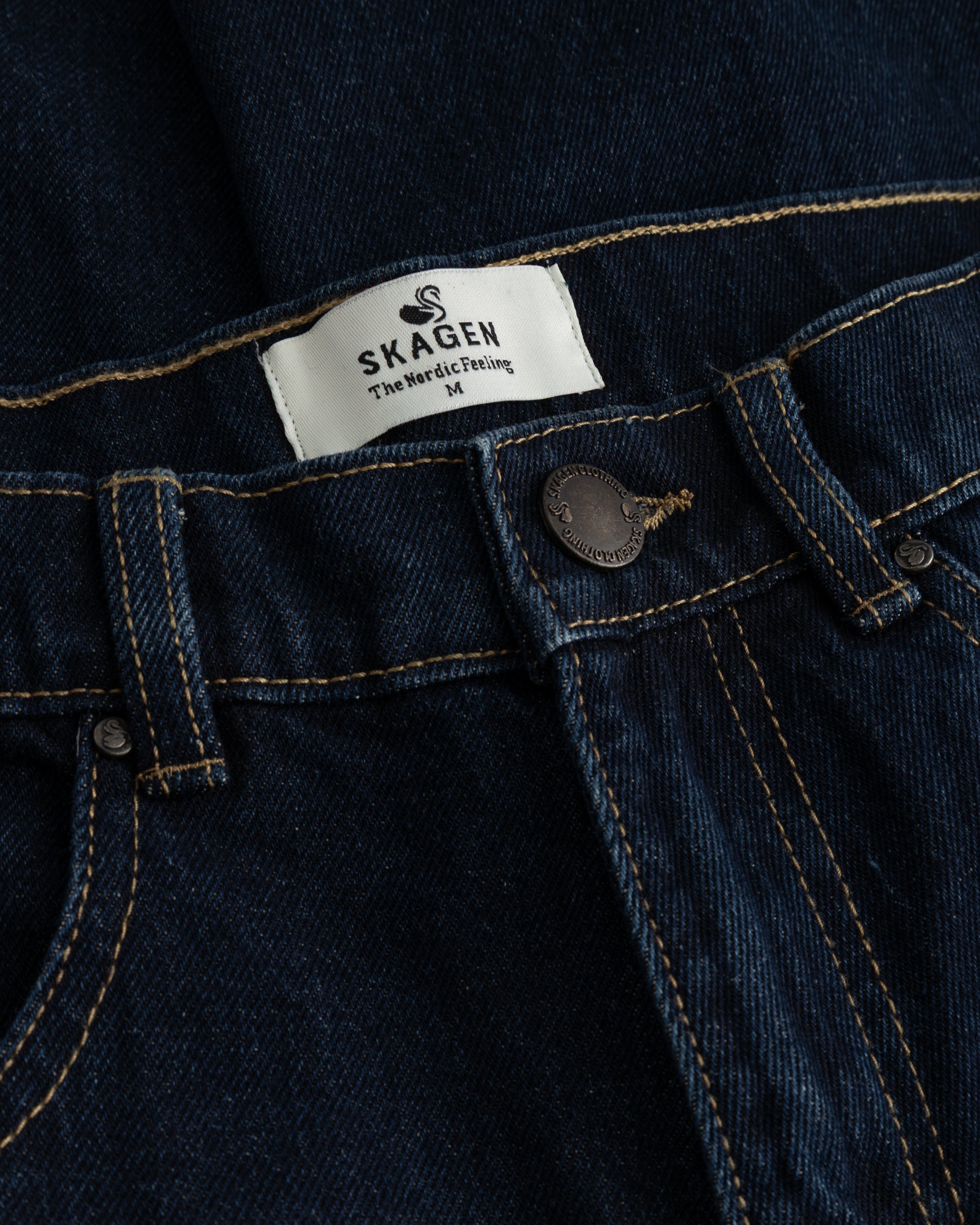 Baggy denim jeans indigo